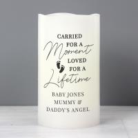 Personalised Carried For A Moment LED Candle Extra Image 1 Preview